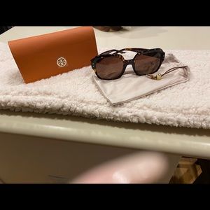Tory Burch Tortoise Sunglasses